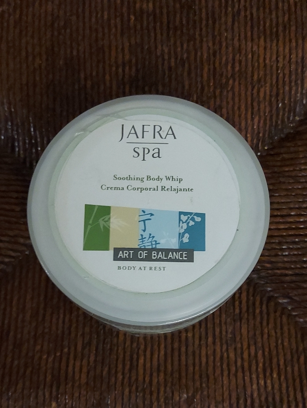 JAFRA Spa Art of Balance Soothing Body Whip - White Sealed New